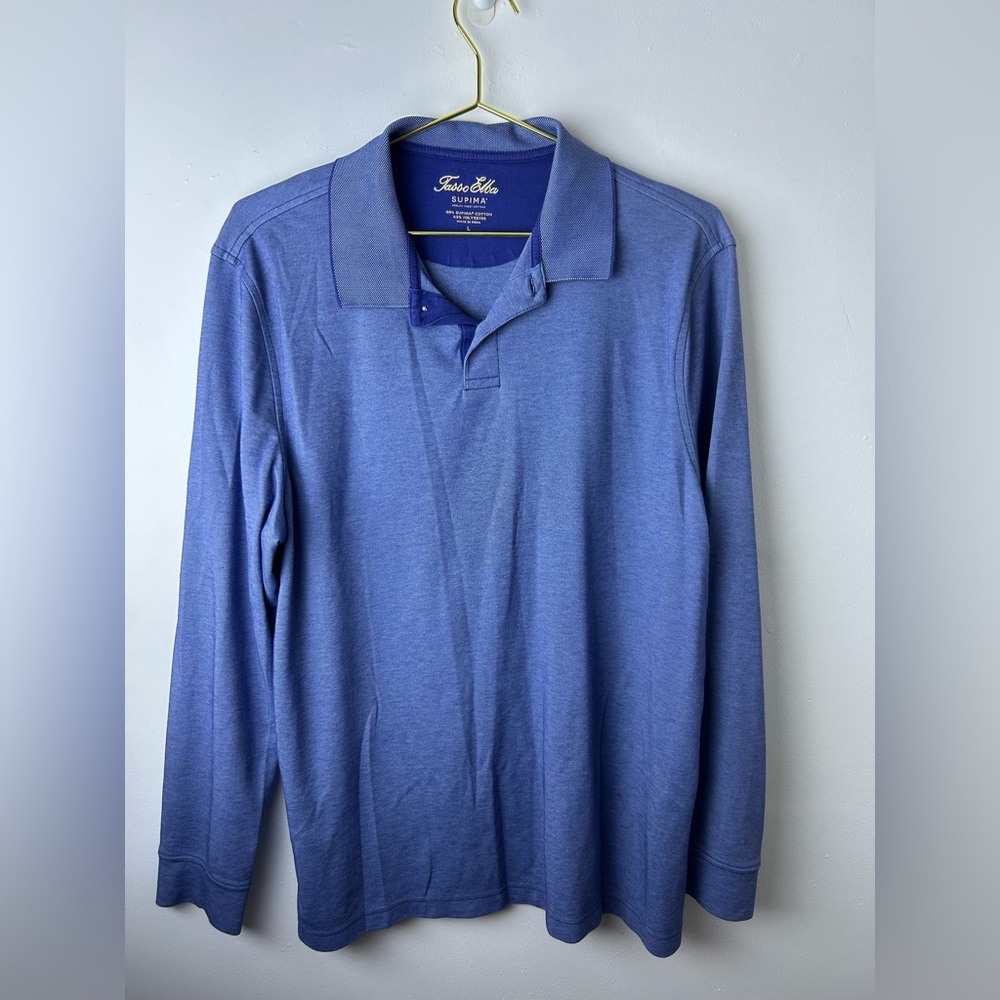 Tasso Elba Blue Men's Shirt